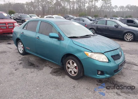 2010 Toyota Corolla Le из США, поврежденный, VIN 2T1BU4EE5AC348814